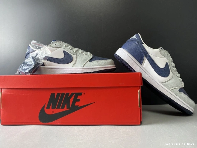 Cheap Husky Grey Blue 1 Jordan Navy Air CW8576-200 0715